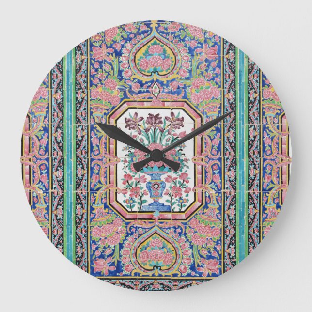 Grande Horloge Ronde Design perse (Recto)