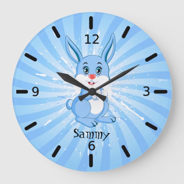 Grande Horloge Ronde Dessin animé (Recto)