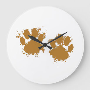 Grande Horloge Ronde Dessin animé