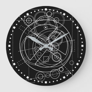 Grande Horloge Ronde Dessin du mécanisme antikythérien