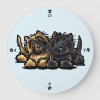 Deux Cairn Terriers