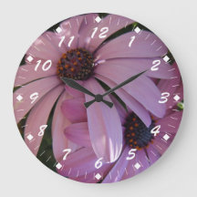 Deux marguerites violettes