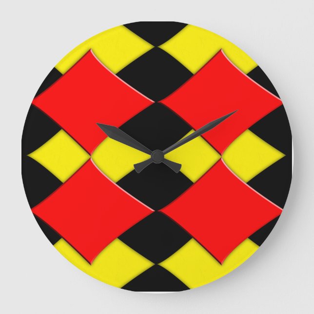 Grande Horloge Ronde Diamants (Recto)