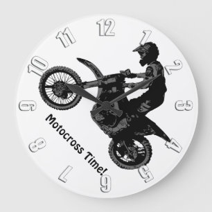 Grande Horloge Ronde Dirt-bike Racer
