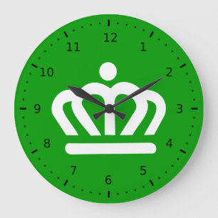 Grande Horloge Ronde Drapeau de Charlotte, Caroline du Nord