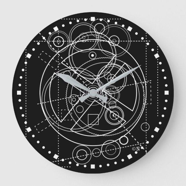 Grande Horloge Ronde Drawing d'Antikythera (Recto)