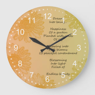 Grande Horloge Ronde Dream Poem