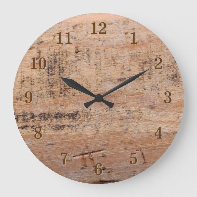 Grande Horloge Ronde Driftwood Picture. (Recto)