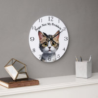 Drôle Chat Dit Pas Mon Problème,