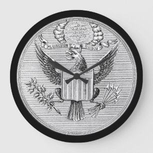 Grande Horloge Ronde E pluribus unum clock