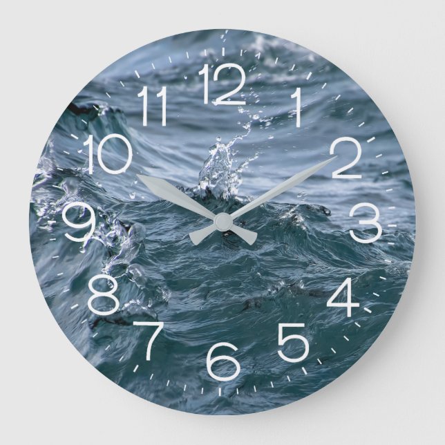 Grande Horloge Ronde Eau bleue du lac Michigan (Recto)