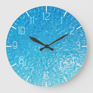 Grande Horloge Ronde Eau De La Piscine