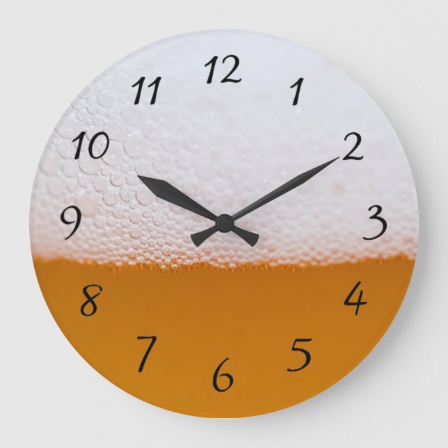 Grande Horloge Ronde Ébauche de l'horloge de bière (Recto)