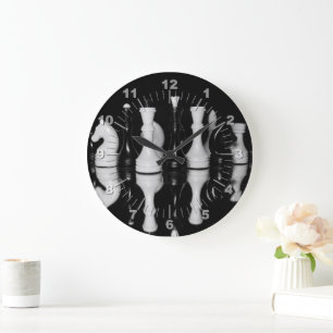Grande Horloge Ronde Échecs