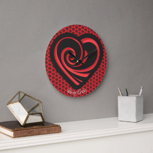 Grande Horloge Ronde Échos d'amour