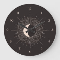 Éclipse de la lune Abstraite