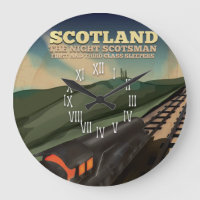 Ecosse Locomotive Travel Poster