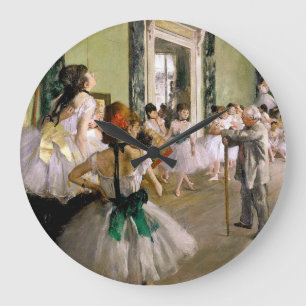 Grande Horloge Ronde Edgar Degas La Classe Danse