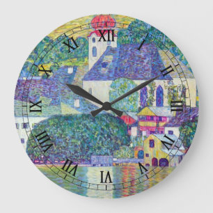 Grande Horloge Ronde Église de Saint-Wolfgang par Gustav Klimt, Art vic