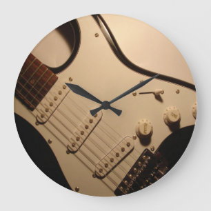 Grande Horloge Ronde Electric guitar Wall Clock