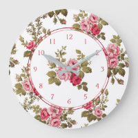 Élégant Arrière - plan blanc-rose Vintage