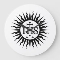 Emblème de la Compagnie de Jésus Monogramme