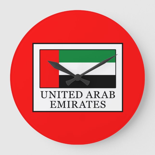 Grande Horloge Ronde Émirats arabes unis (Recto)