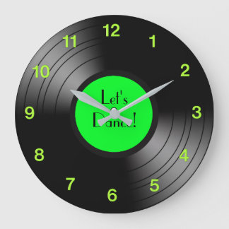 Grande Horloge Ronde Enregistrer Album Dansons Nouveautés Douze numéros