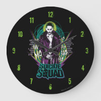 Équipe de suicide | Joker Retro Rock Graphic