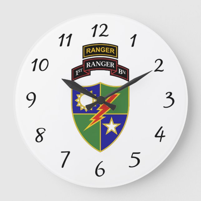 Grande Horloge Ronde ęr bataillon - soixante-quinzième garde forestière (Recto)