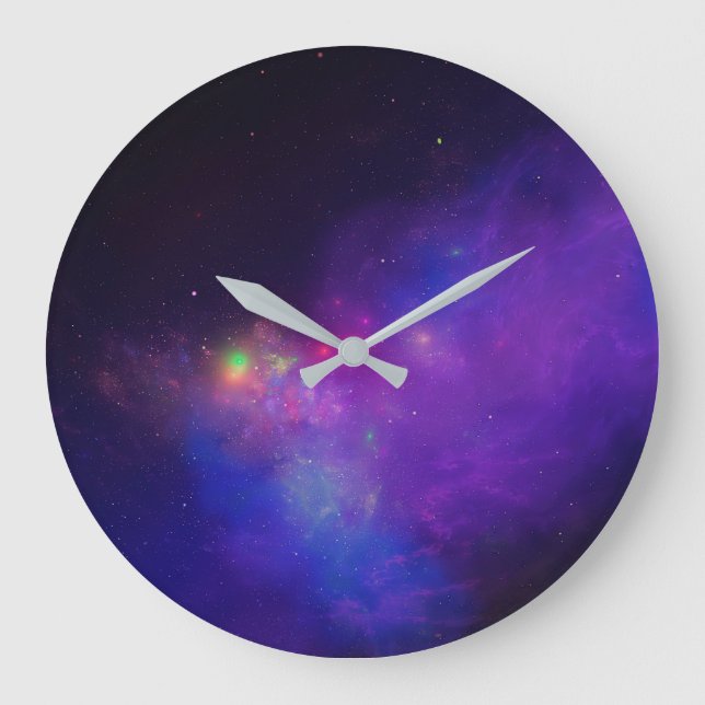 Grande Horloge Ronde Espace de Galaxy Deep (Recto)