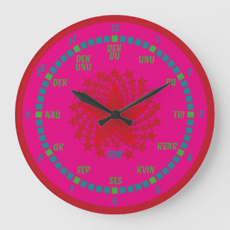 GRANDE HORLOGE RONDE ESPERANTO LANGUAGE BY MASANSER PIXELAT