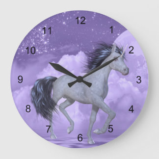 Grande Horloge Ronde Esprit de la licorne #4