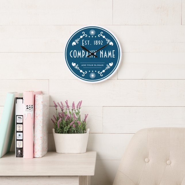 Grande Horloge Ronde Established Business Name, Decorative (Salle de lecture)