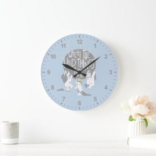 Grande Horloge Ronde Et ils rugirent de terribles rugissements !