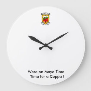 Grande Horloge Ronde Étaient sur MayoTime-Time pour un Cuppa.