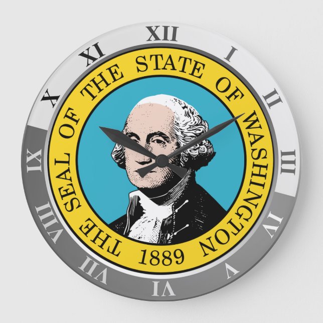 Grande Horloge Ronde État de Washington (Recto)