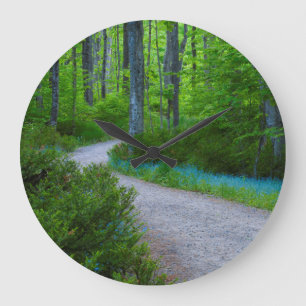 Grande Horloge Ronde États-Unis, Michigan. Chemin à travers les bois