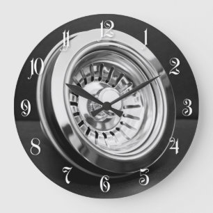 Grande Horloge Ronde Étenseur de panier