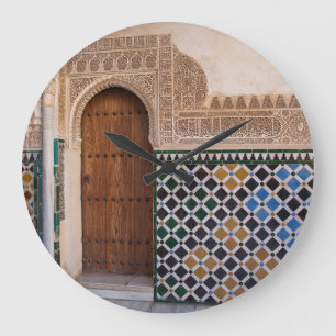 Grande Horloge Ronde Europe, Espagne, Andalousie, Grenade, Alhambra