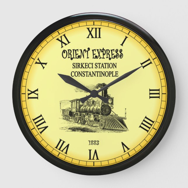 Grande Horloge Ronde Express d'Orient Gare de l'Est Gare Paris ~ (Recto)