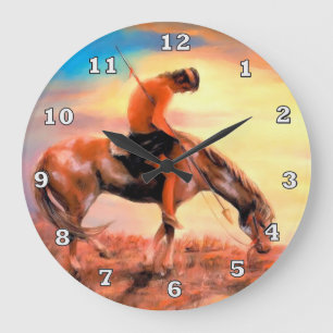 Grande Horloge Ronde Extrémité de l'horloge de traînée