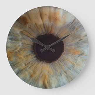 Grande Horloge Ronde Eye Tell Time
