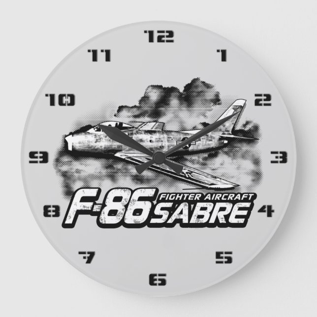 Grande Horloge Ronde F-86 Saber (Recto)