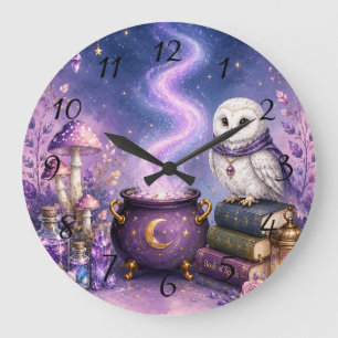 Grande Horloge Ronde Fantasie Magique Fantastique