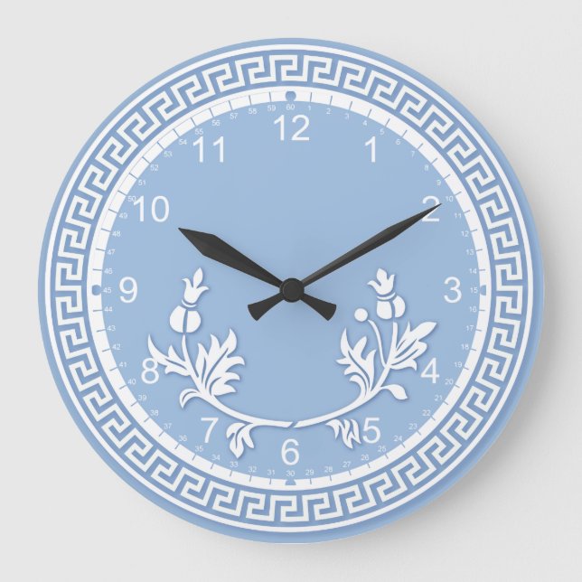 Grande Horloge Ronde Faux jasperware (Recto)