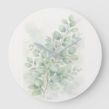Feuilles de botanique à l'aquarelle Pastel Greener