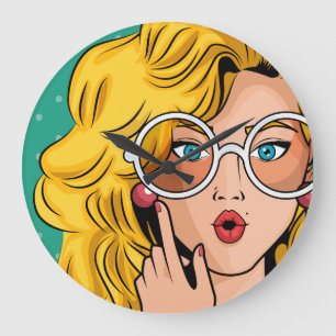 Grande Horloge Ronde Fille #1
