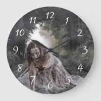 Fille fraîche de zombi