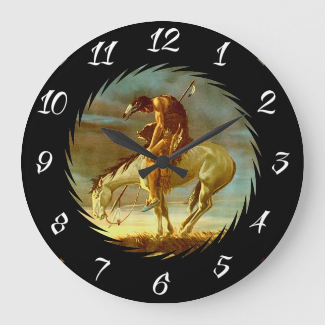 GRANDE HORLOGE RONDE FIN DU SENTIER (Recto)